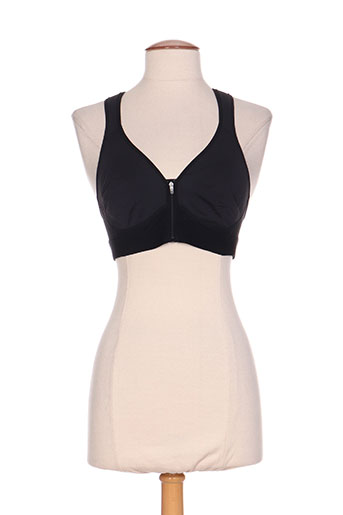 thuasne sport lingerie femme de couleur noir