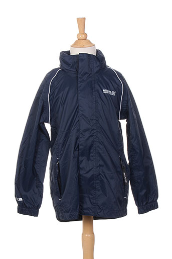 regatta manteaux enfant de couleur bleu
