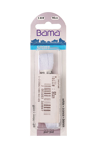bama chaussures unisexe de couleur blanc