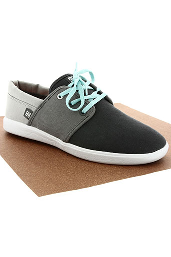 dc chaussures femme de couleur gris
