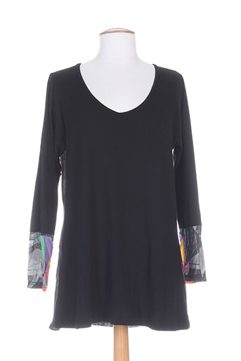 jean marc philippe chemises femme de couleur noir