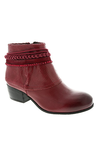 mam'zelle chaussures femme de couleur rouge