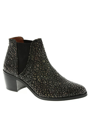 libre comme l'air chaussures femme de couleur noir