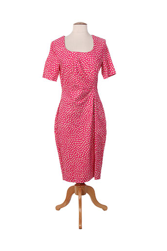 hug an' co robes femme de couleur rose