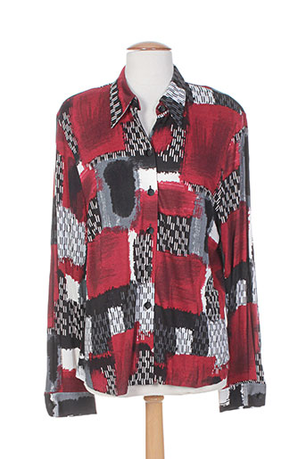 karting chemises femme de couleur rouge
