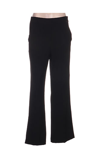 jus d'orange pantalons femme de couleur noir