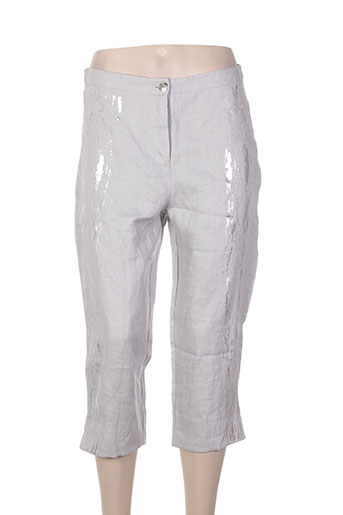 maloka pantacourts femme de couleur gris
