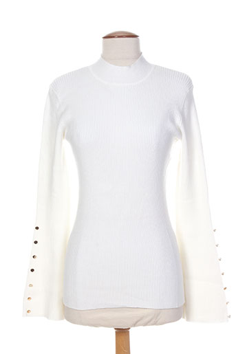 morgan pulls femme de couleur blanc