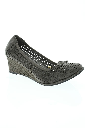 les p'tites bombes chaussures femme de couleur noir