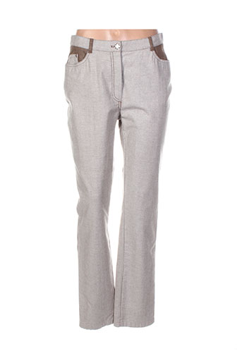 weinberg pantalons femme de couleur beige