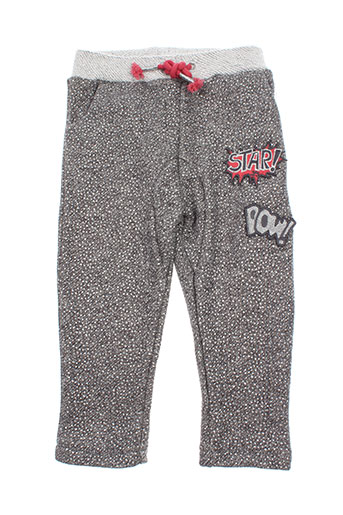 3 pommes pantalons fille de couleur gris