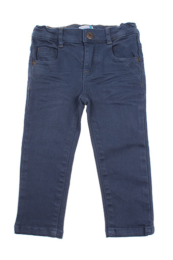 absorba pantalons garçon de couleur bleu