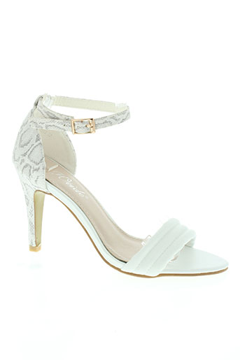 weide chaussures femme de couleur gris