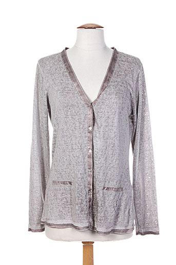 top secret gilets femme de couleur marron