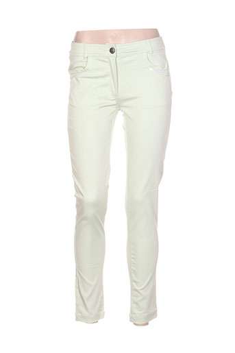 les filles de neaux pantalons femme de couleur vert