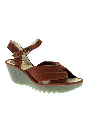 fly london chaussures femme de couleur marron