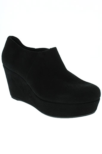 adige chaussures femme de couleur noir