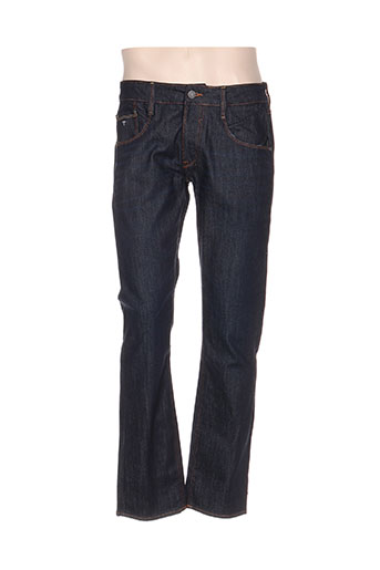 guess jeans homme de couleur bleu