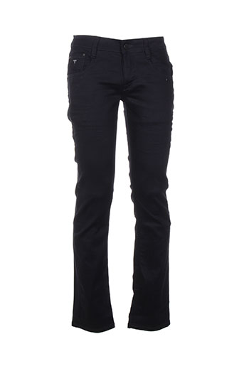 guess pantalons homme de couleur bleu