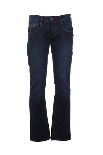 guess jeans homme de couleur bleu