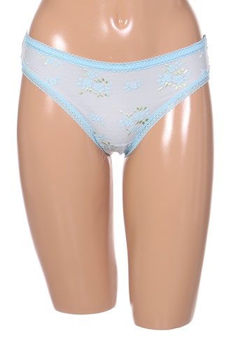 sielei lingerie femme de couleur bleu