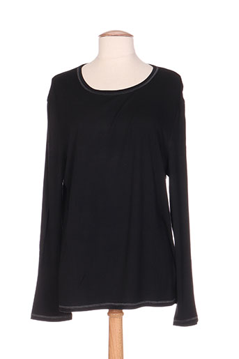 bleu de sym t-shirts / tops femme de couleur noir