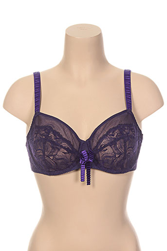 aubade lingerie femme de couleur violet