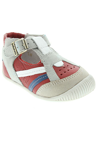 babybotte chaussures garçon de couleur rouge