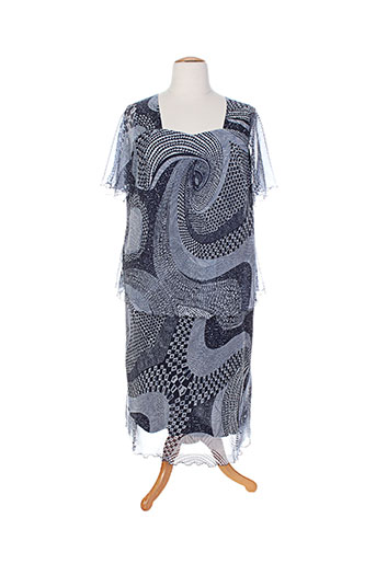 jean delfin robes femme de couleur bleu