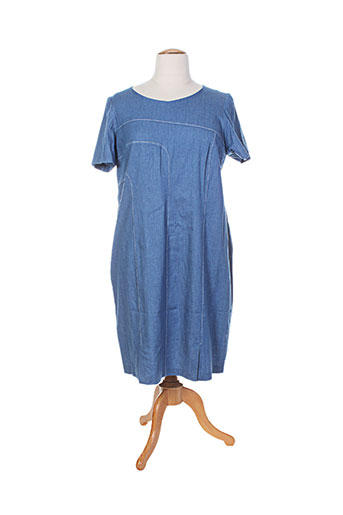 jean delfin robes femme de couleur bleu