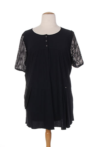 jean delfin gilets femme de couleur noir