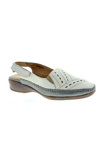 perle du sud chaussures femme de couleur beige