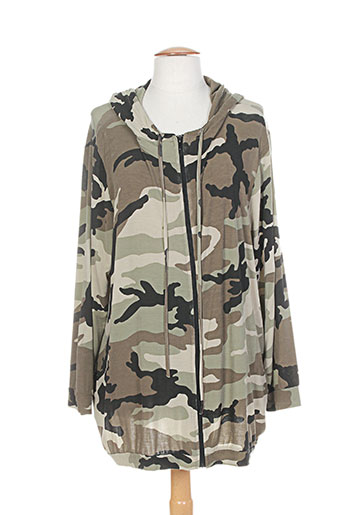 xxla femme vestes femme de couleur vert