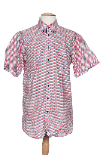 jean chatel chemises homme de couleur rouge