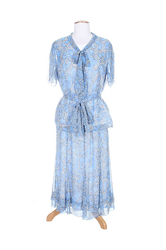 sommermann ensemble femme de couleur bleu