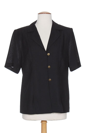 charles lorens vestes femme de couleur noir