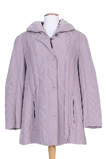 lebek manteaux femme de couleur violet