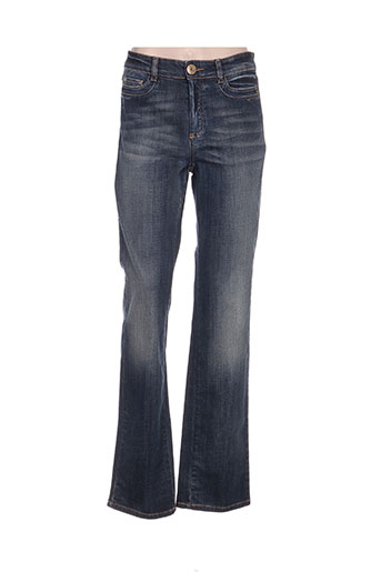 maxmara jeans femme de couleur bleu