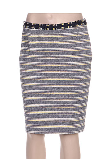 maxmara jupes femme de couleur bleu