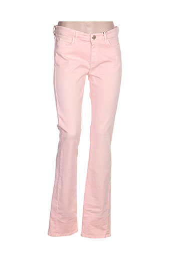 maxmara pantalons femme de couleur rose