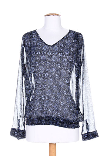 ddp chemises femme de couleur bleu