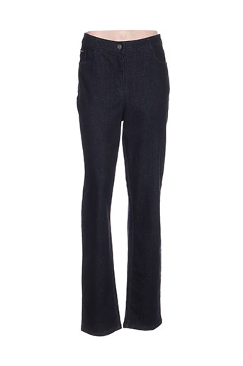 felino jeans femme de couleur bleu