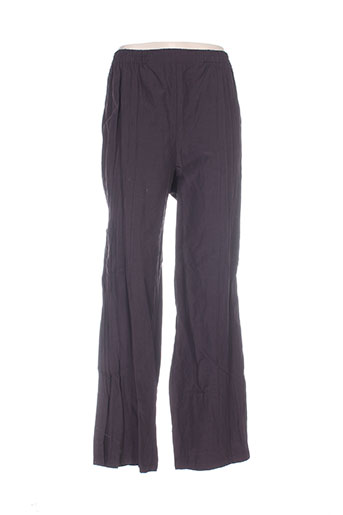 kristina pantalons femme de couleur violet