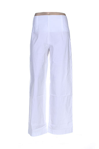 studio rundholz pantalons femme de couleur blanc