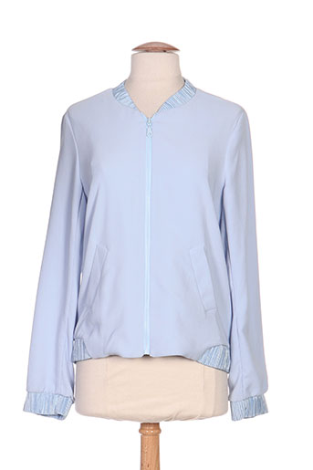 purple's vestes femme de couleur bleu