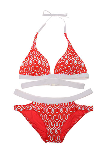 seafolly maillots de bain femme de couleur orange
