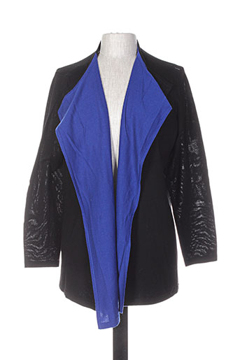 basler gilets femme de couleur noir