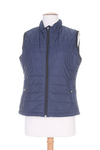 griffon gilets femme de couleur bleu