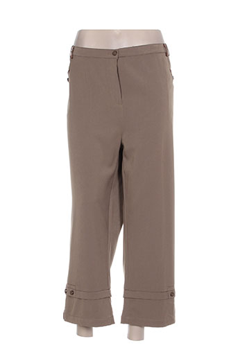 lewinger pantacourts femme de couleur marron
