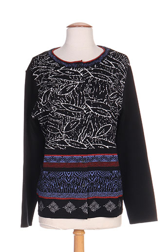 telmail pulls femme de couleur noir